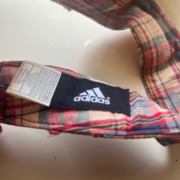 Adidas Distressed UT Football Visor Hat Velcro Great for beach, sun, golf - Picture 8 of 10